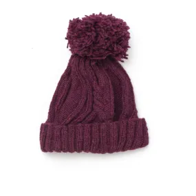 Patons Knit Cable Traveller Hat