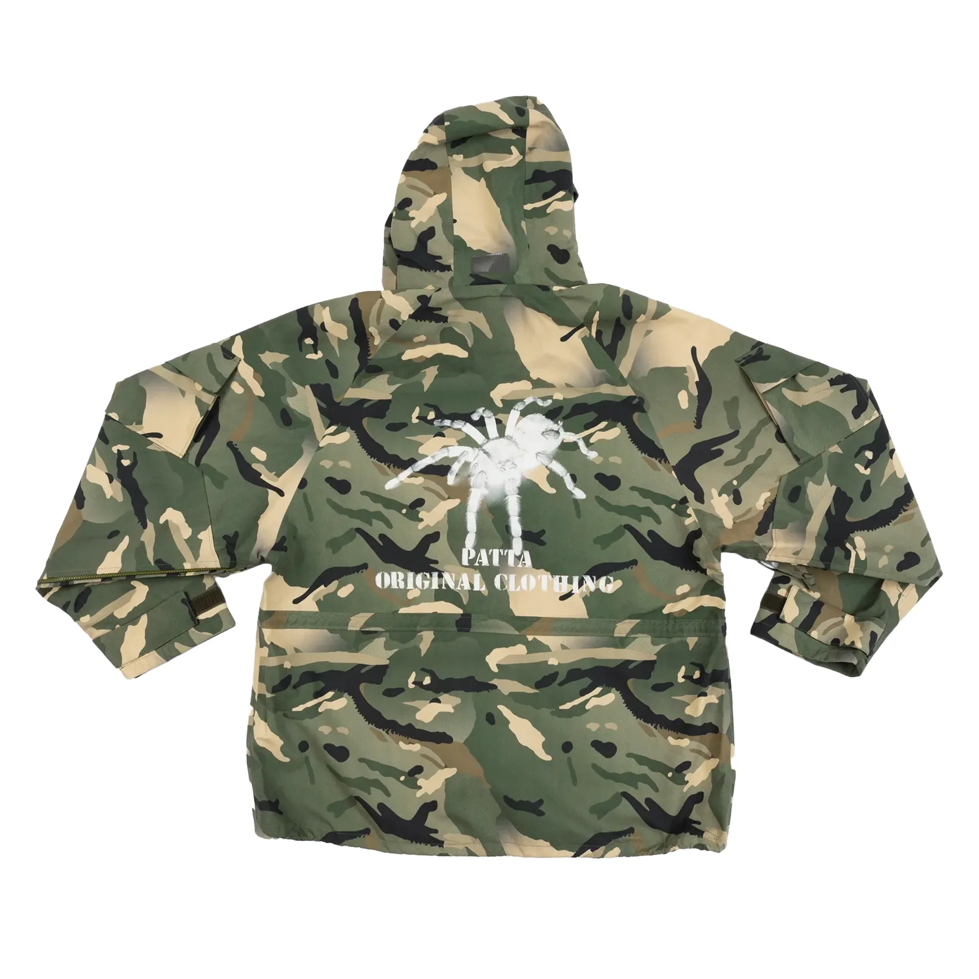 Patta Spray Camo Nylon Tactical Parka