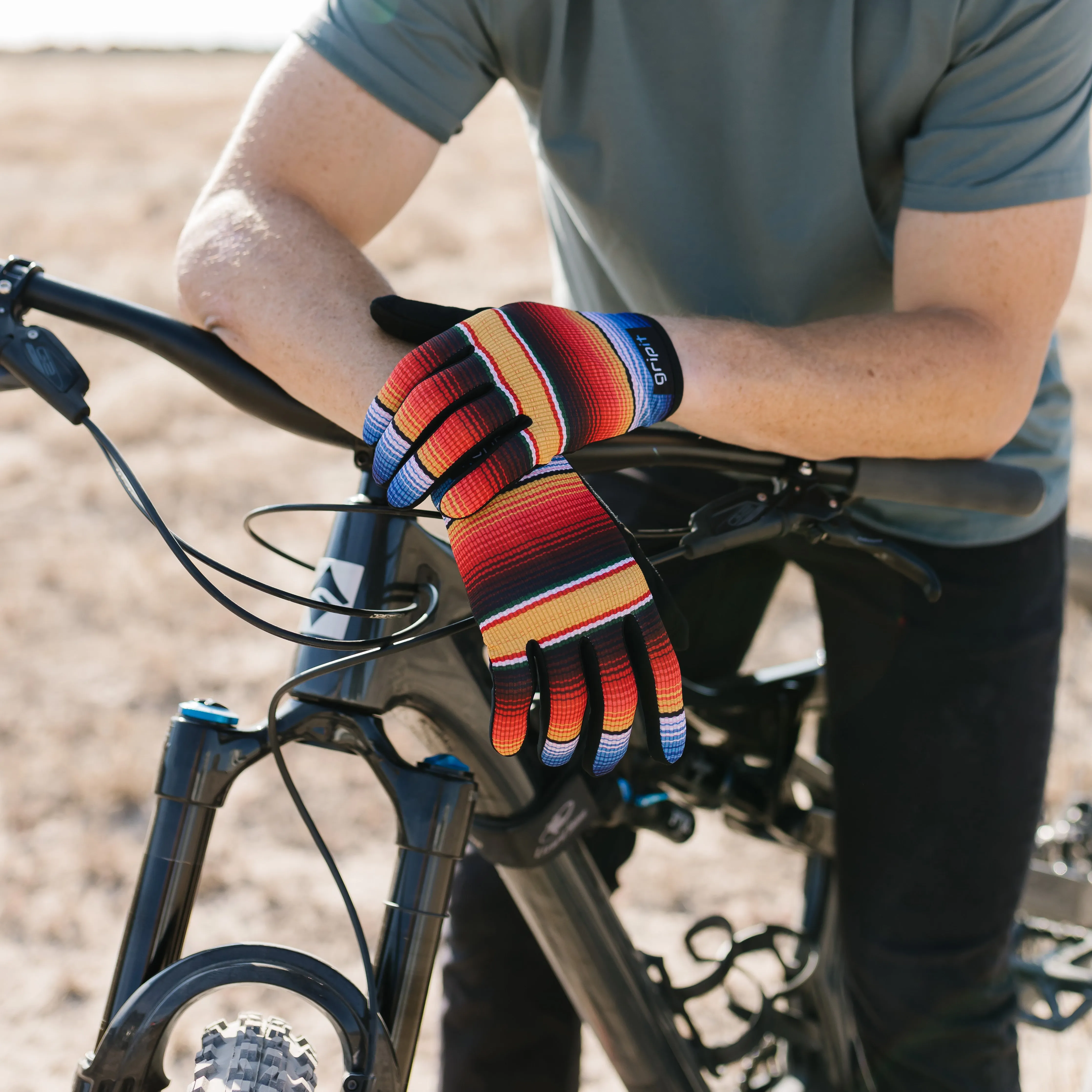 Poncho Stripes | All Ride Glove