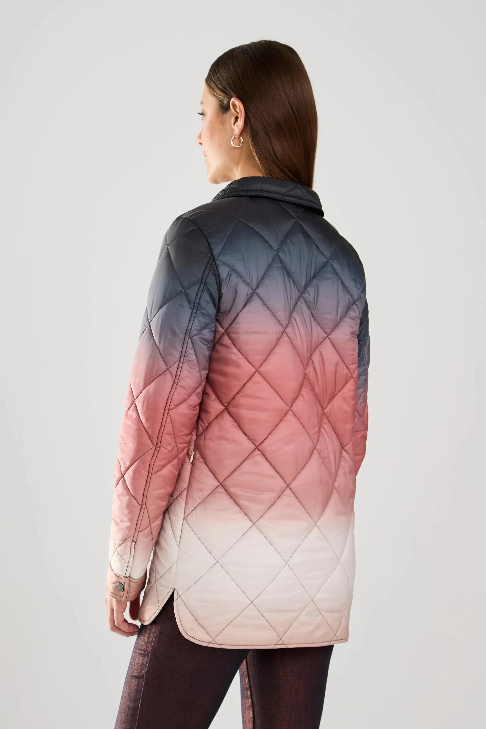 QUILTED OMBRE JACKET