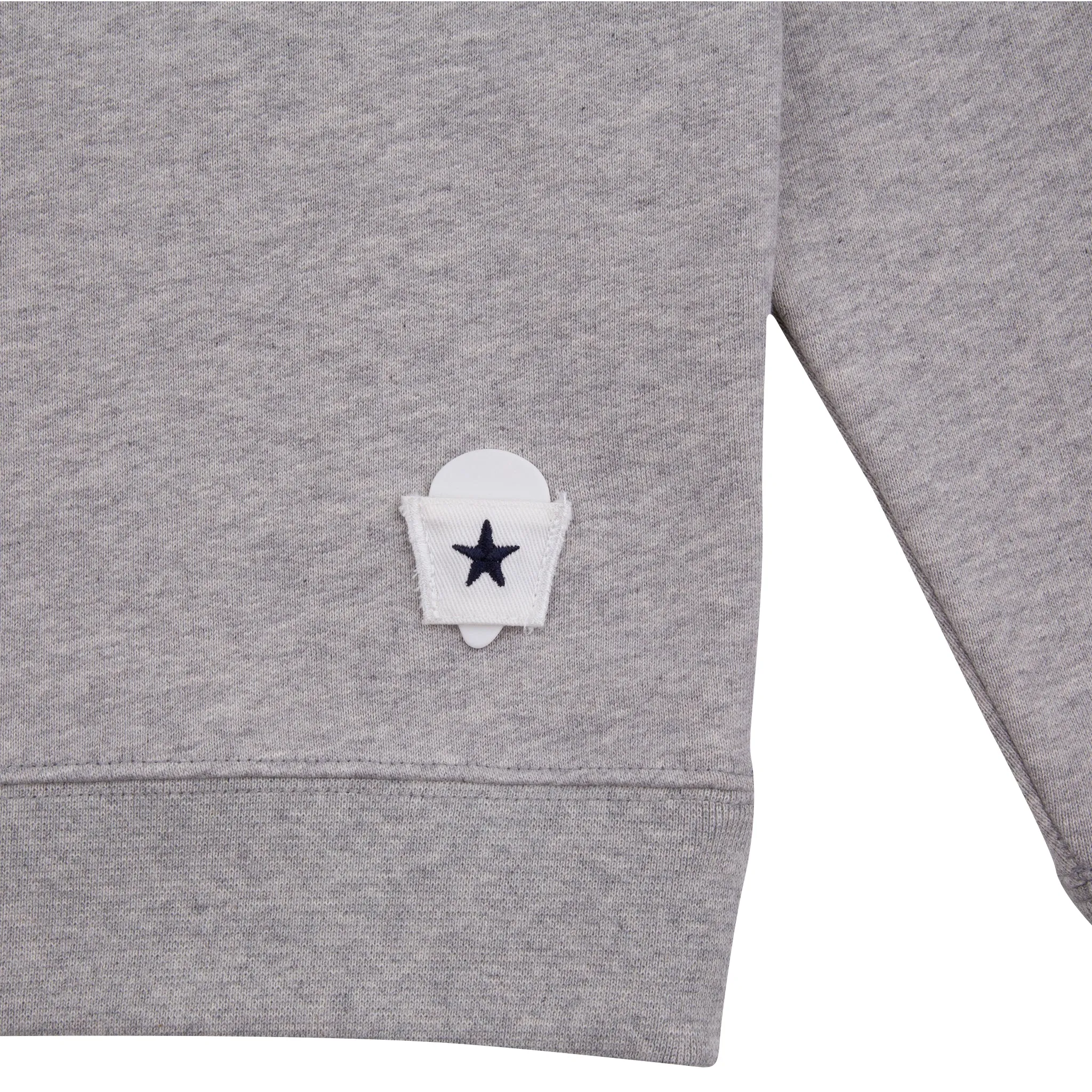 Raglan Star Sweat - Grey