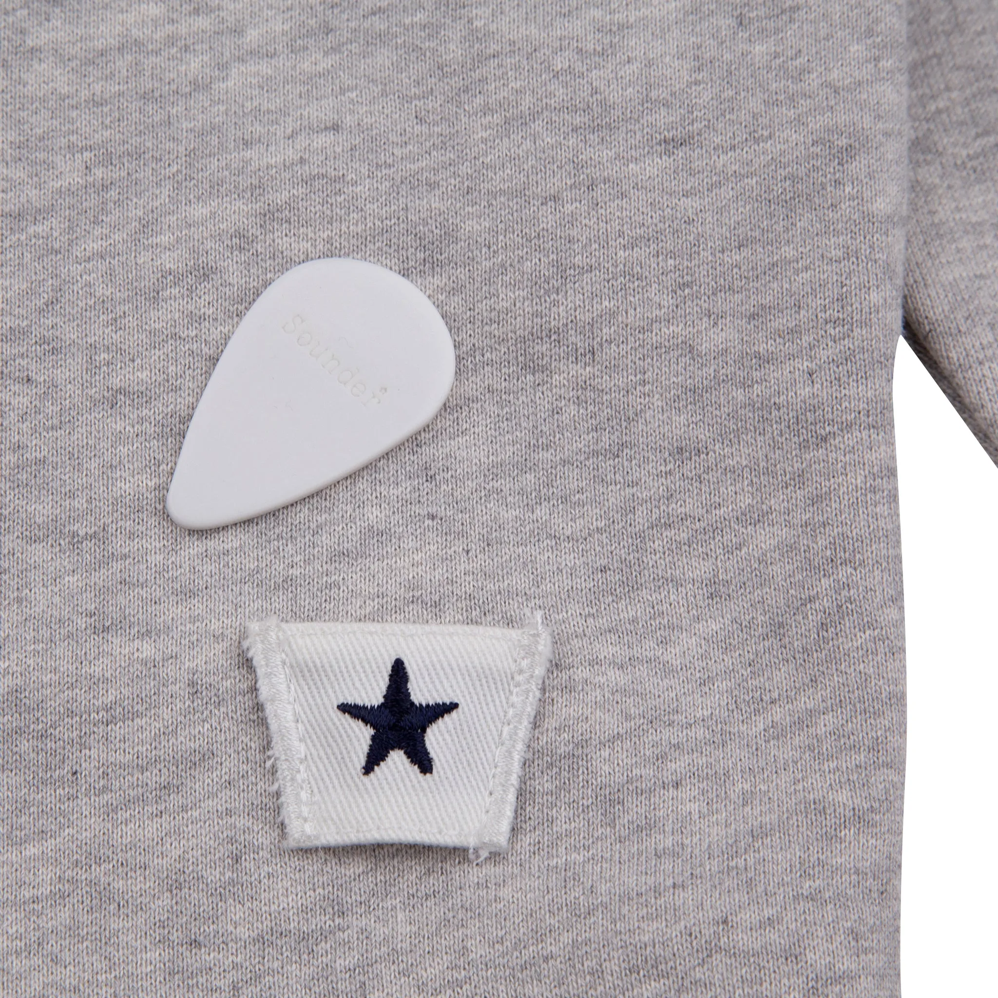 Raglan Star Sweat - Grey