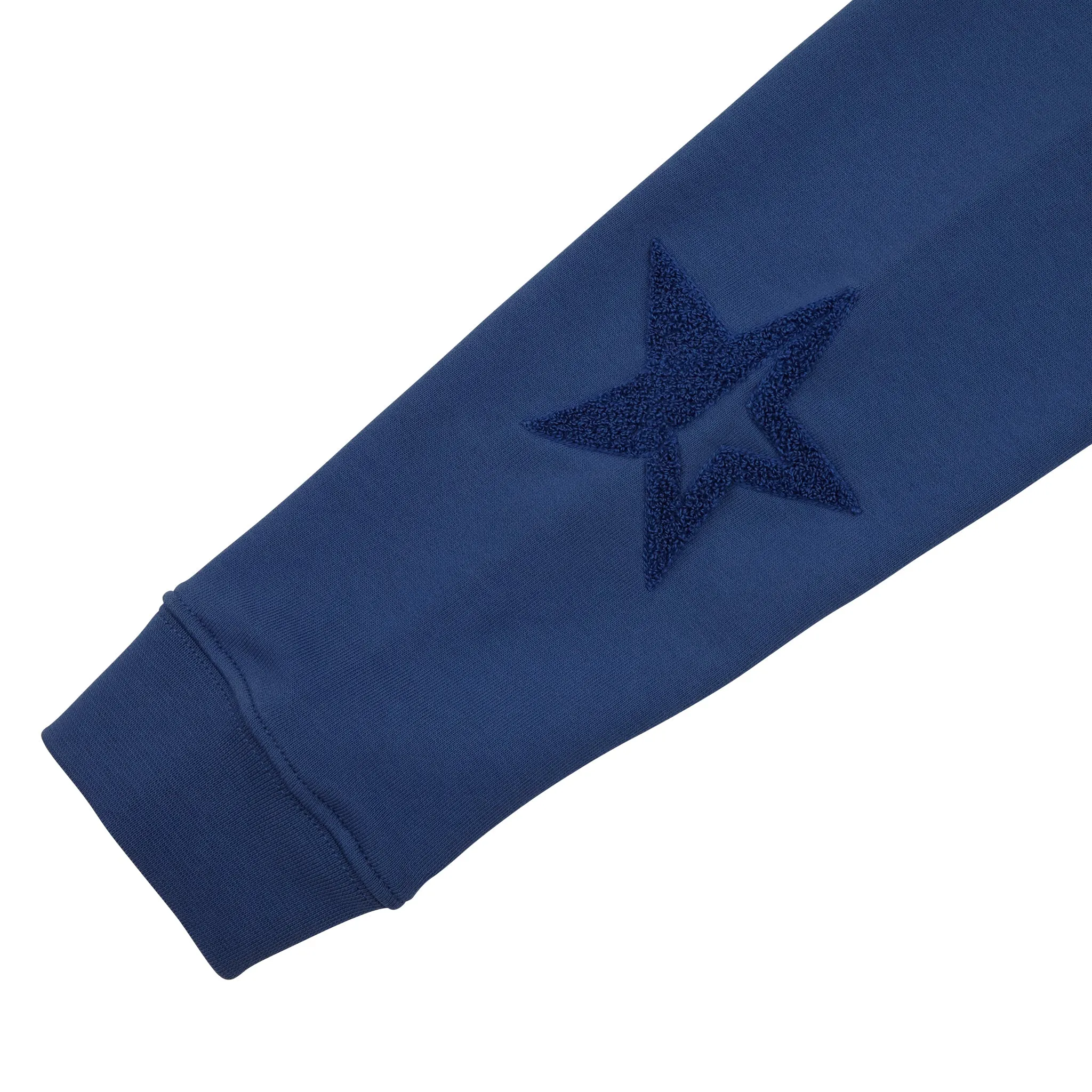 Raglan Star Sweat - Sea Blue