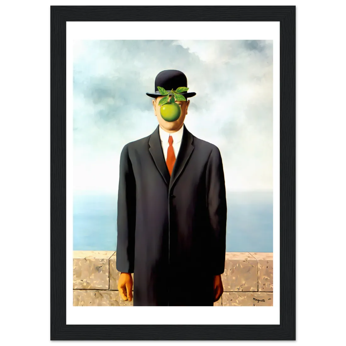 Rene Magritte The Son of Man, 1964 Artwork Poster