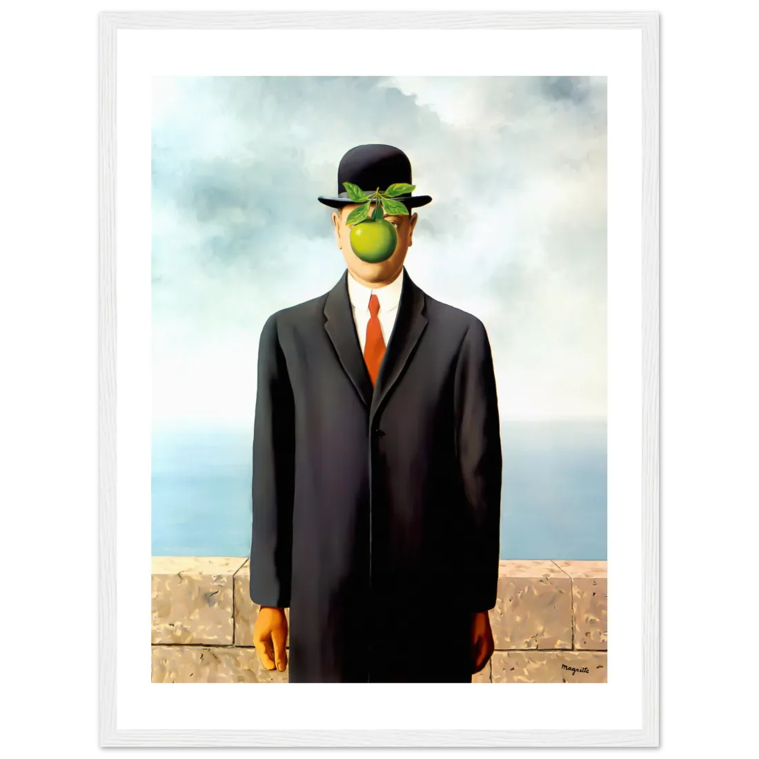 Rene Magritte The Son of Man, 1964 Artwork Poster