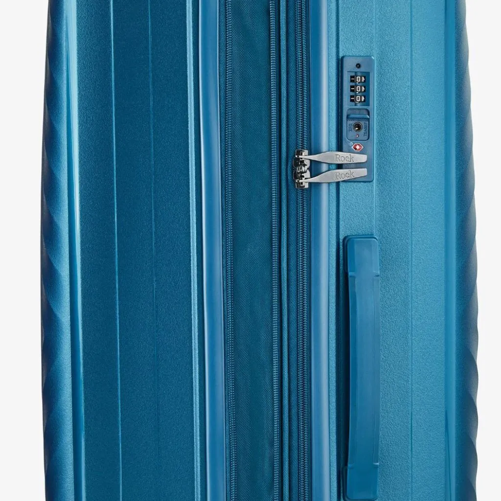 Rock Infinity 64cm Medium Expander Hardsided Suitcase - Navy