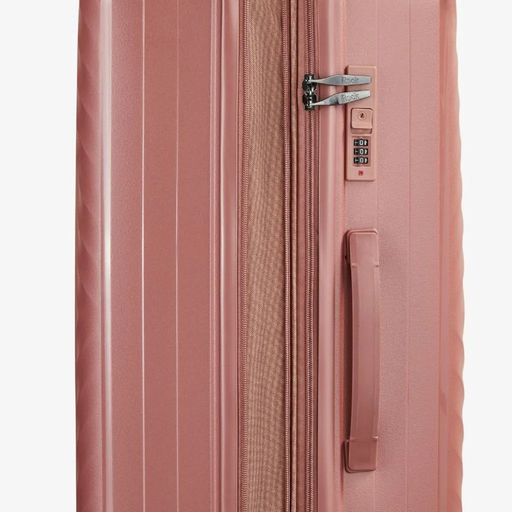 Rock Infinity 73cm Large Expander Hardsided Suitcase - Dusty Pink