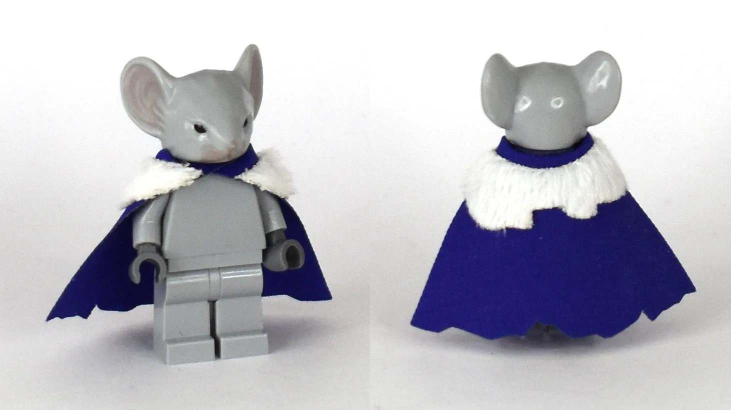 Rodent Warrior Cape with Fur