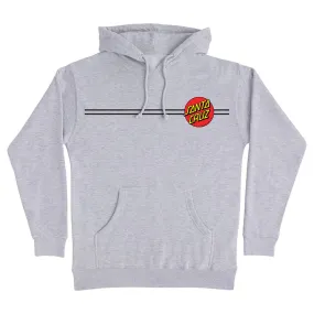 SANTA CRUZ Classic Dot Hoodie - Heather Grey