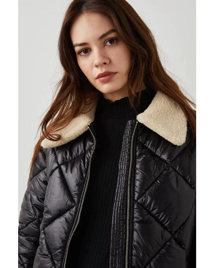 Shay Quilted Nylon Coat