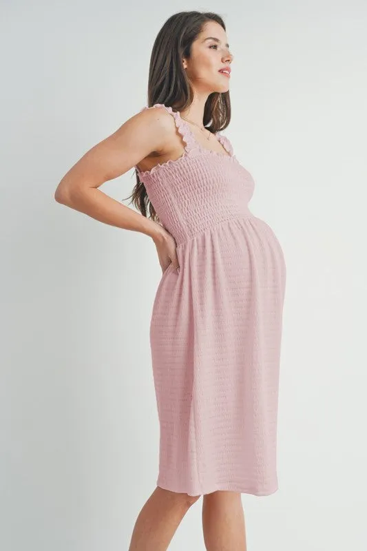 Sleeveless Maternity Dress 2872