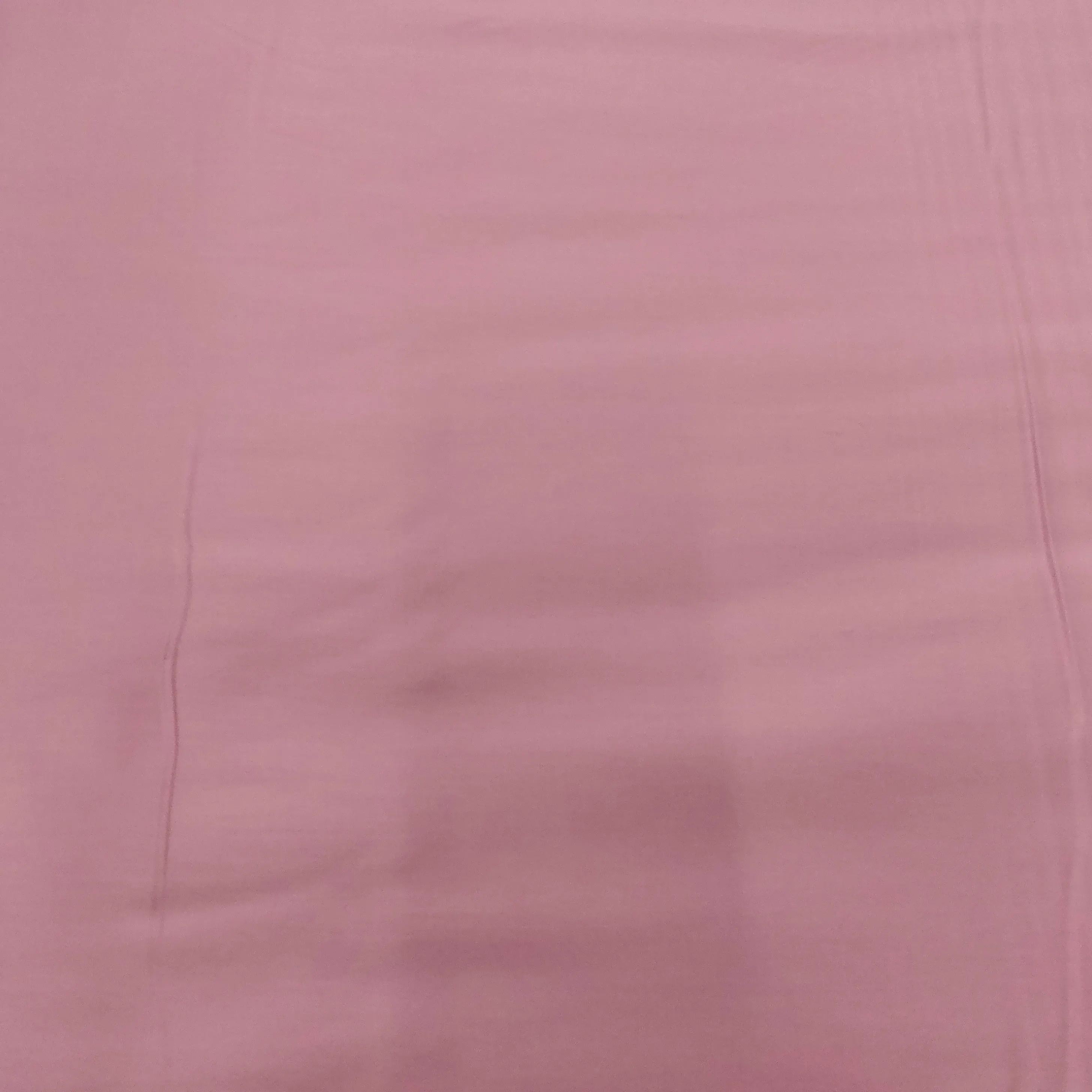 Solid Pink Cotton Satin Fabric 42 Inches Plain Weave TU-7407