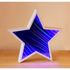 Star Infinity Mirror Light