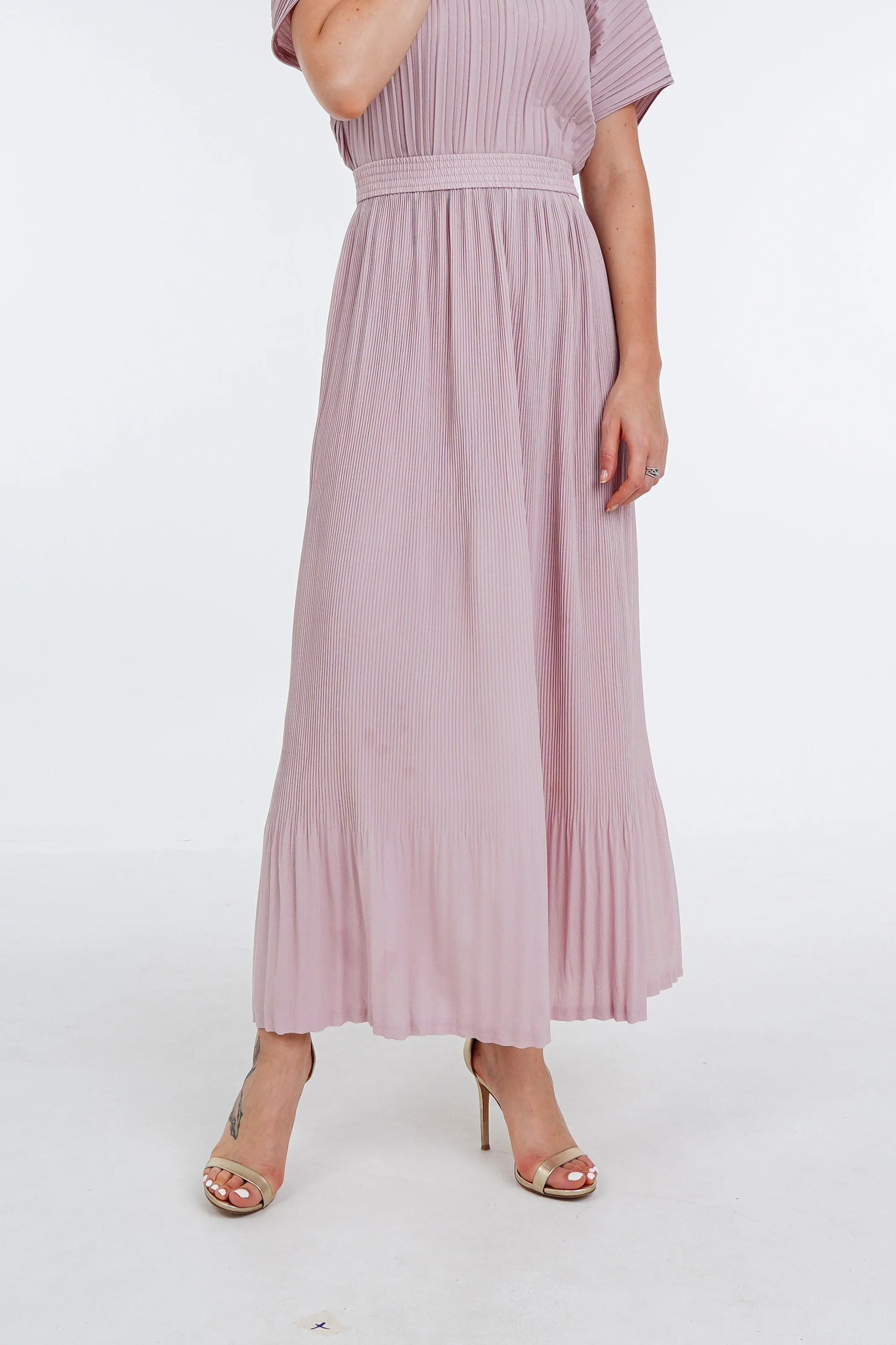 Stella Fishtail Pleated Skirt