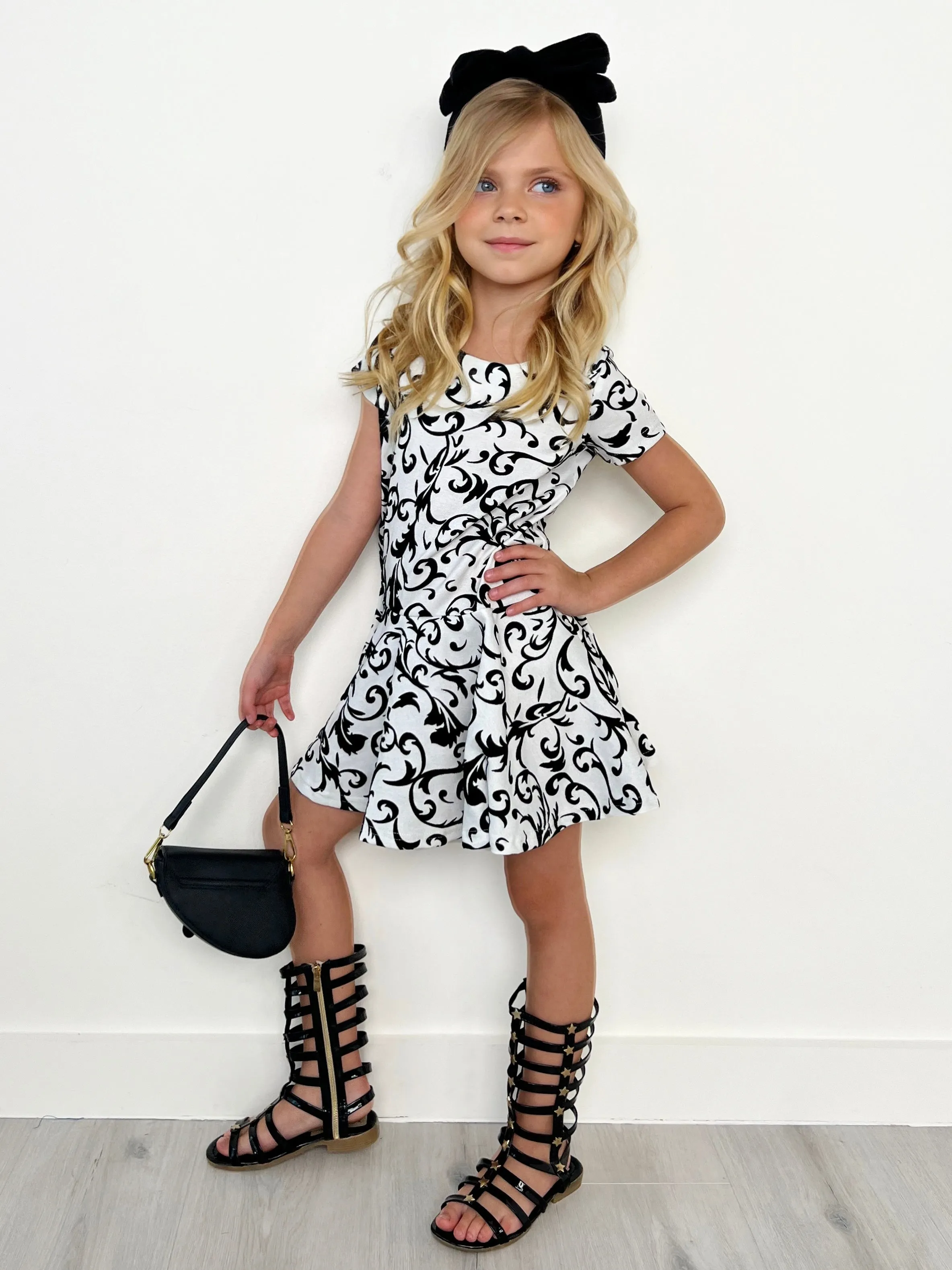 Summer Classic Skater Dress by Kids Couture