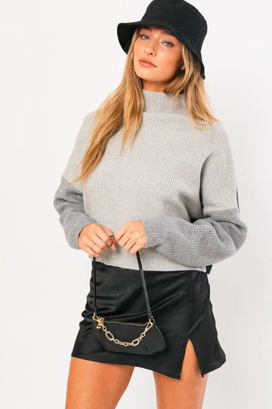 TEEK - Color Block Oversized Sweater