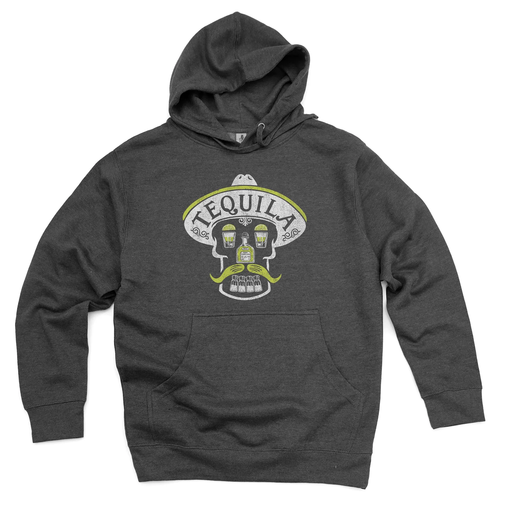 Tequila Skull Midweight Pullover Hoodie