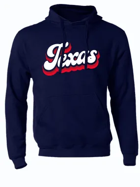 Texas Script Pullover Hoodie