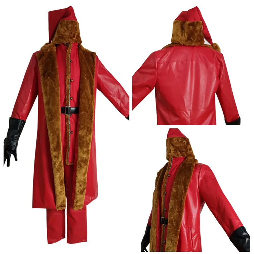 The Christmas Chronicles Santa Claus Outfit Halloween Carnival Suit Cosplay Costume