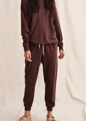 The Cropped Sweatpant, Toasted Walnut