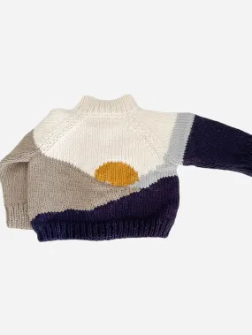 The Sunset Cardigan - Navy - KIDS