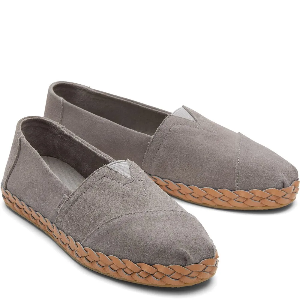 TOMS Alpargata Leather Wrap Shoe