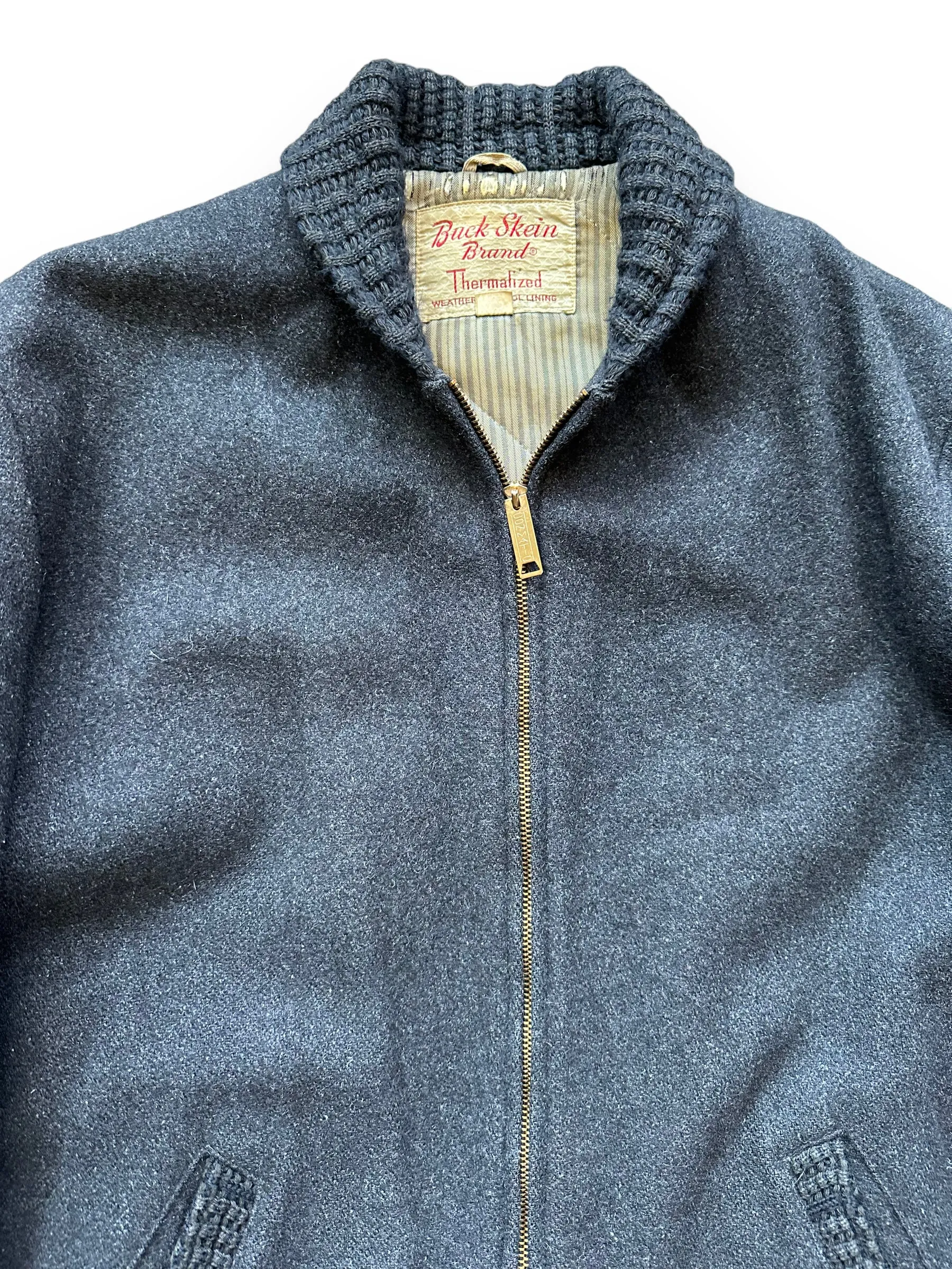 Vintage Buck Skein Clicker Jacket SZ 42 |  Barn Owl Vintage Goods | Vintage Clicker Coat Seattle