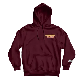 Virginity Rocks Orbit Maroon Hoodie