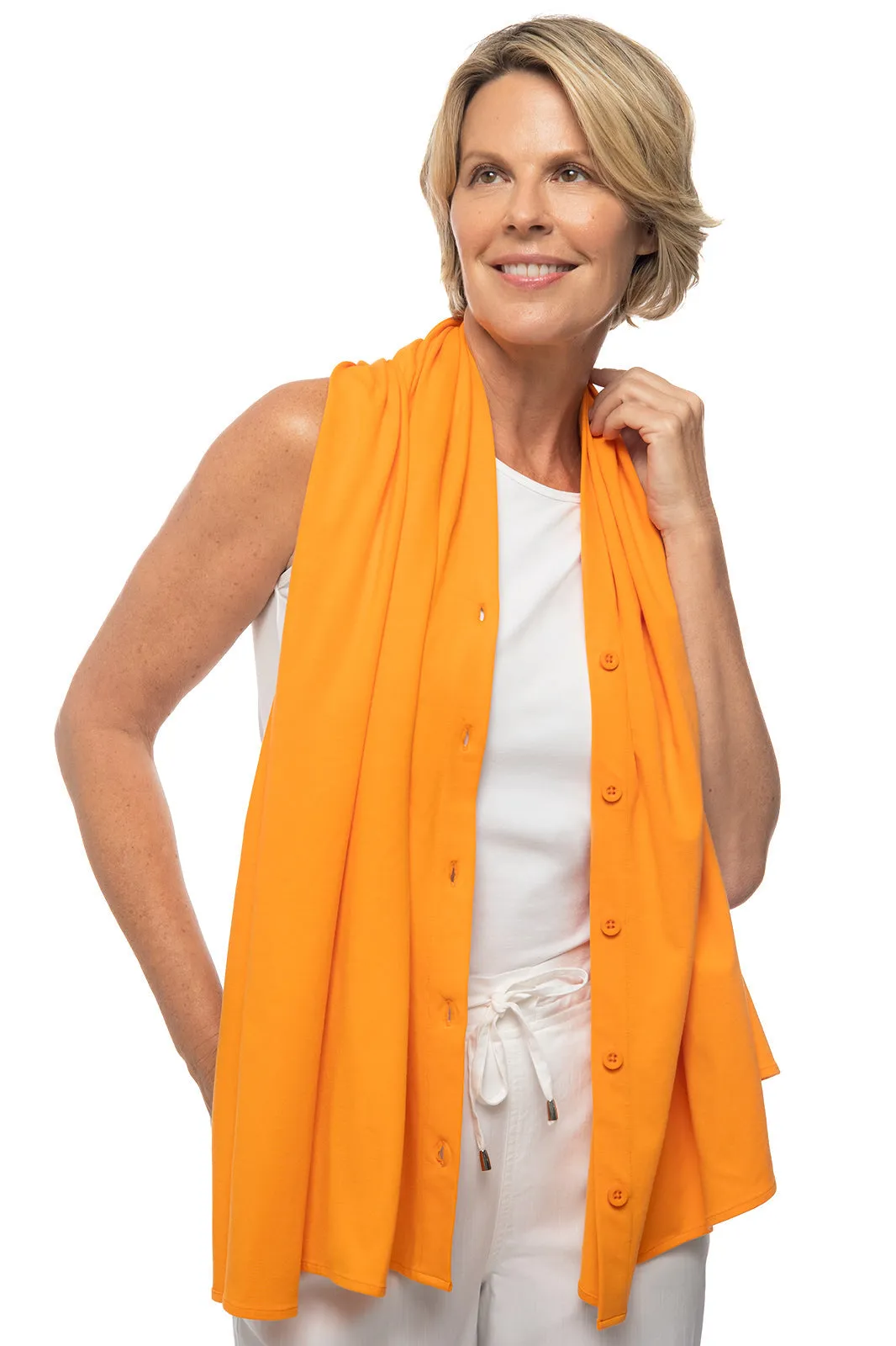 Women's Revilla Convertible Sun Wrap  |  Apricot Crush