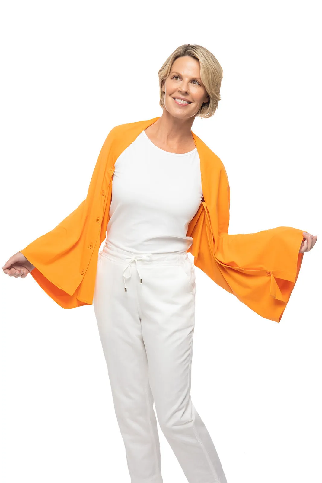 Women's Revilla Convertible Sun Wrap  |  Apricot Crush