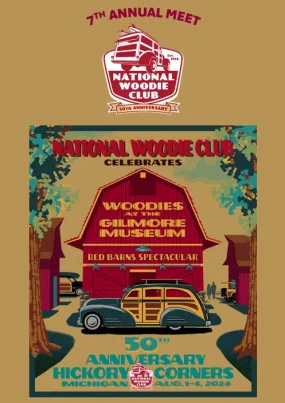 Woodie Club 50TH ANNIVERSARY Hoodie-CONVENTION EDITION (2 SIDED PRINT)