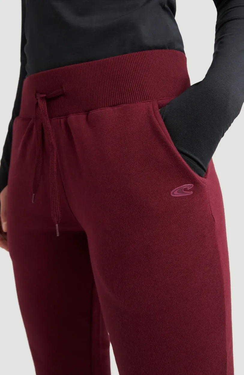 Yoga Slim Sweatpant | Windsor Wine -A